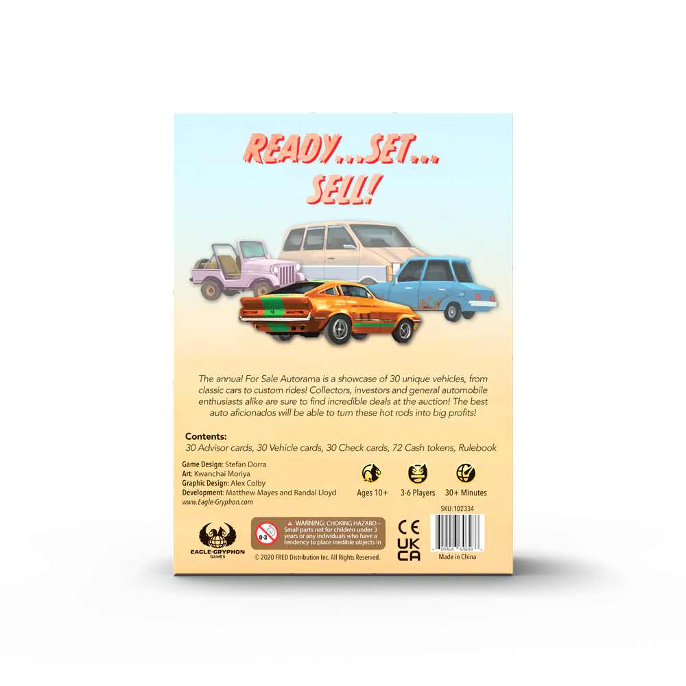 For Sale Autorama - Good Games