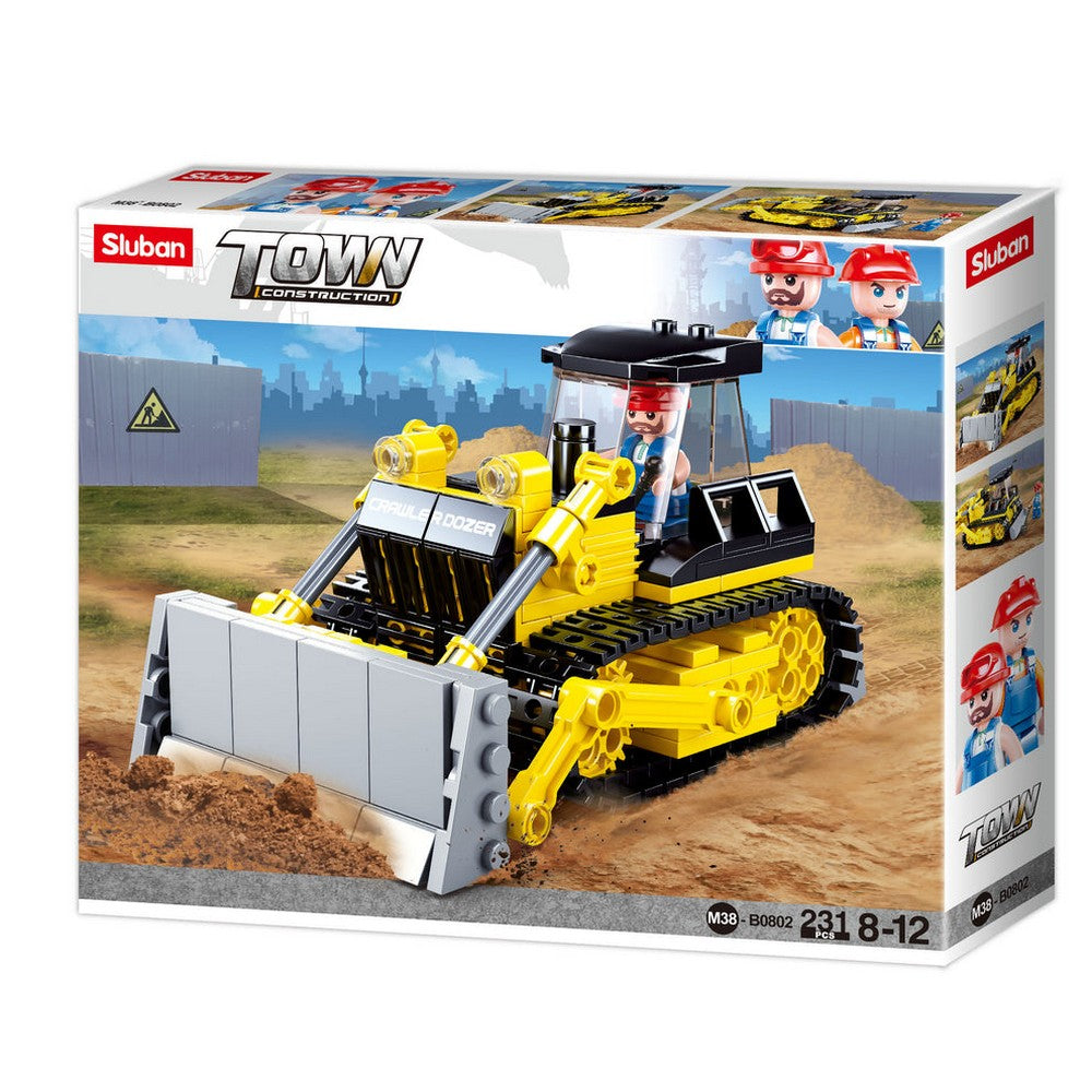 Town Bulldozer 231 Pieces