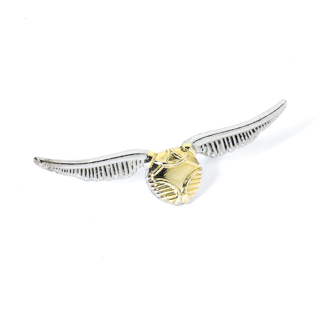 Harry Potter Keyring and Pin Badge Set Golden Snitch