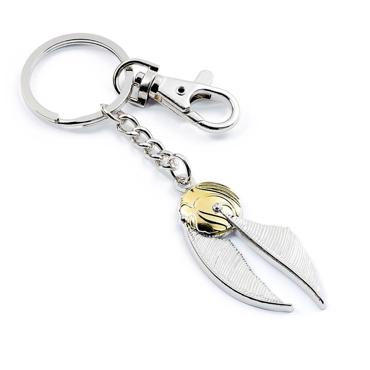 Harry Potter Keyring and Pin Badge Set Golden Snitch