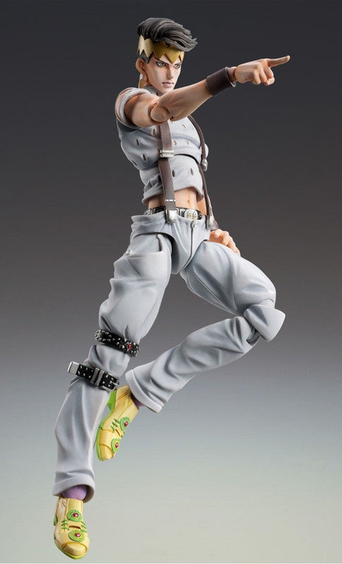 Medicos Entertainment Super Action Statue Rohan Kishibe light gray outfit