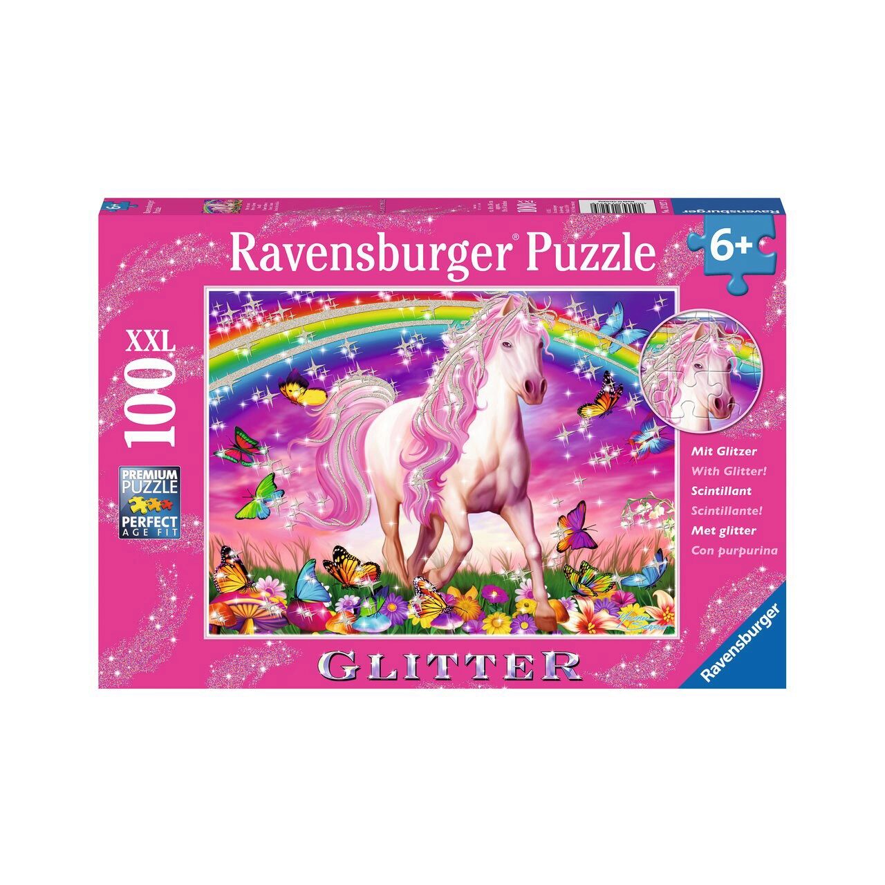 Ravensburger - Horse Dream Glitter - 100 Piece Jigsaw - Good Games