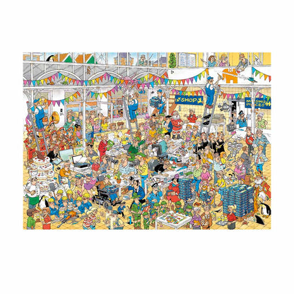 Jan Van Haasteren - Studio 10th Anniversary 1000 Piece Jigsaw - Good Games