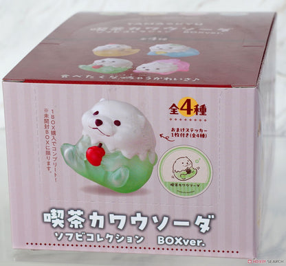 Soda Cafe Otter Soda soft vinyl figures boxed set of 6