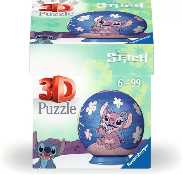 Ravensburger - 3D Stitch puzzle 54 Piece Puzzle - Disney Angel - Good Games