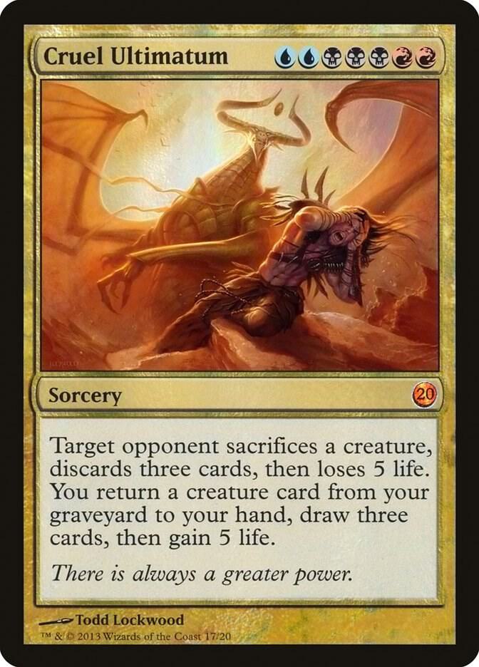 Cruel Ultimatum 17/20 (From the Vault: Twenty)  - Foil