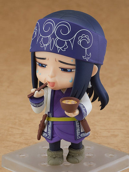 Nendoroid Asirpa aiming bow with determined expression