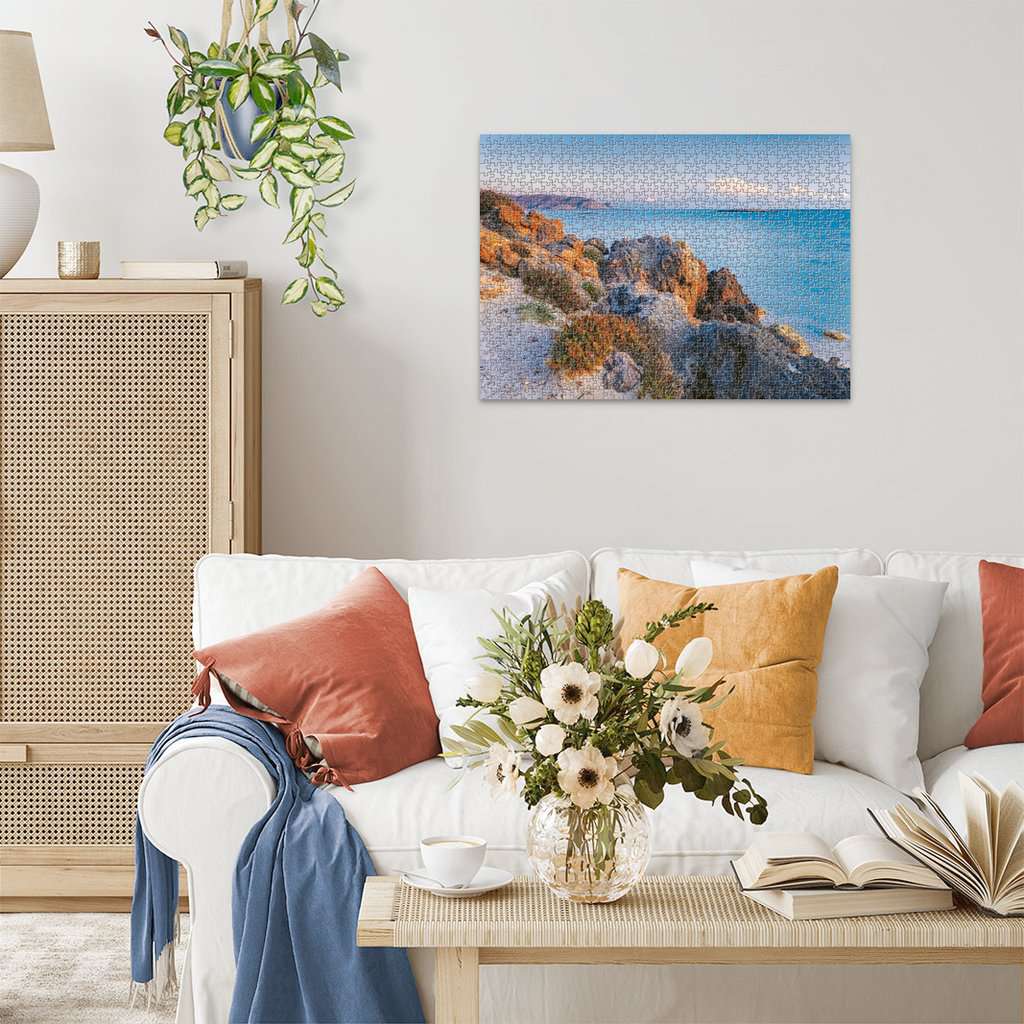 Ravensburger - Mediterranean Greece - 1000 Piece Jigsaw - New Version - Good Games