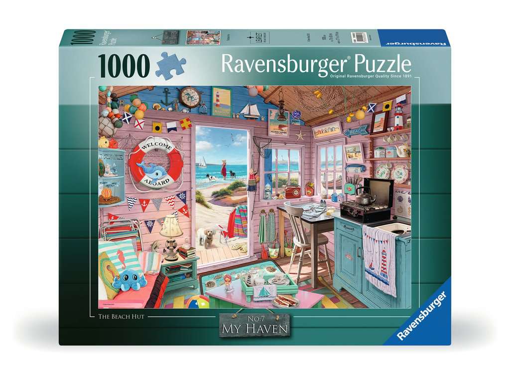 Ravensburger - The Beach Hut - 1000 piece jigsaw - Good Games