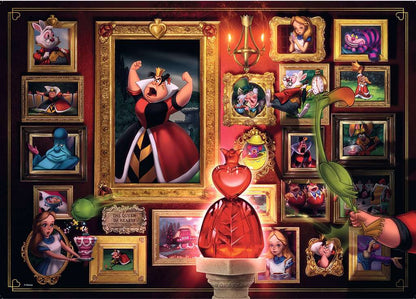 Ravensburger - Disney Villainous Queen Of Hearts 1000 Piece Jigsaw - Good Games