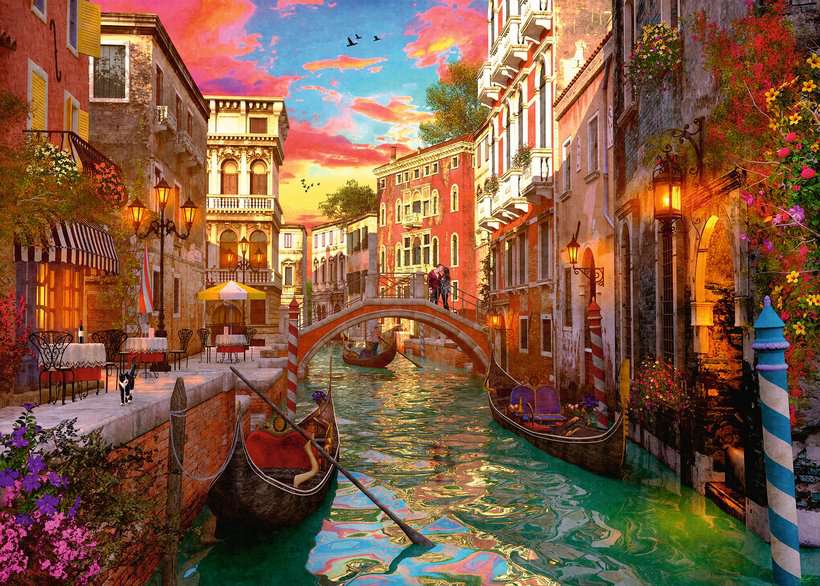 Ravensburger - Venice Romance - 1000 piece jigsaw New Version - Good Games