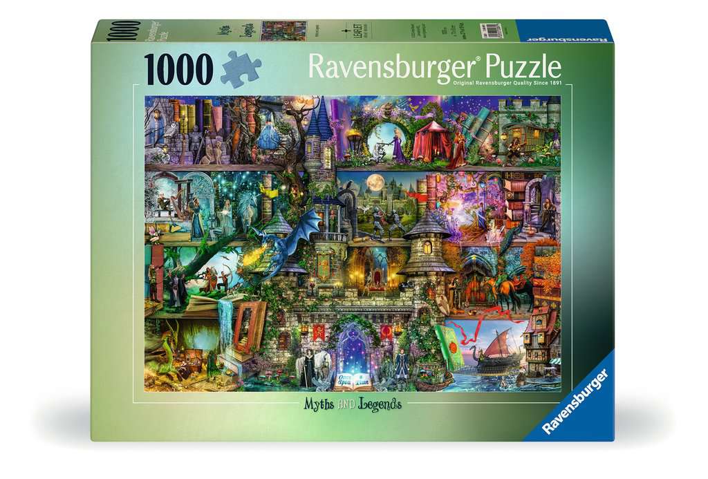Ravensburger - Myths and Legends - 1000 piece jigsaw - Good Games