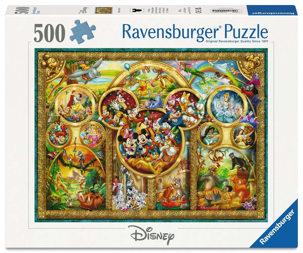 Ravensburger Disney Family 500 Piece Jigsaw - New Version - Good Games