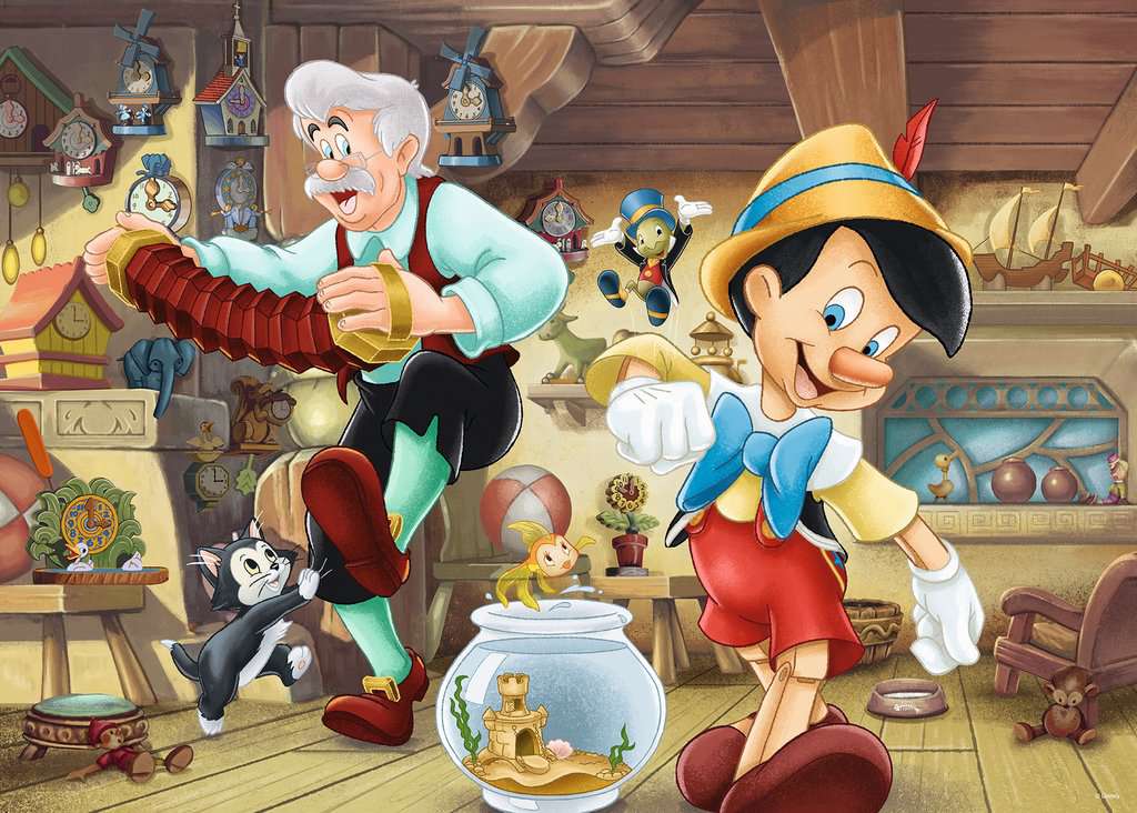 Ravensburger Disney Collector Edition Pinocchio 1000 Piece Jigsaw - New Version - Good Games