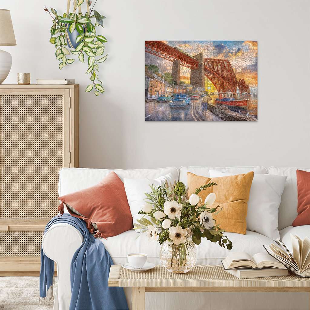 Ravensburger - Forth Bridge At Sunset 1000 Piece Jigsaw - New Version - Good Games