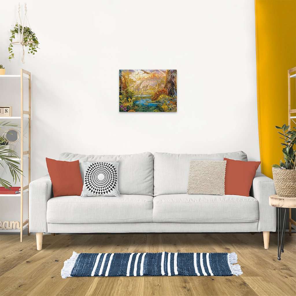 Ravensburger - Land Of The Dinosaurs Puzzle 500 Piece Jigsaw - New Version - New Version - Good Games