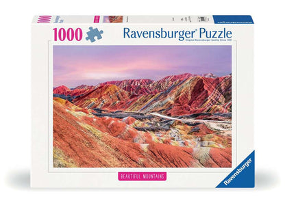 Ravensburger - Rainbow Mountains, China - 1000 piece jigsaw - Good Games