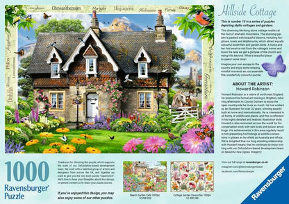 Ravensburger - Hillside Cottage - 1000 piece jigsaw New Version - Good Games