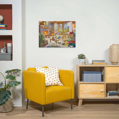 Ravensburger - Cozy Cabin 1000 Piece Jigsaw (New Version) - Good Games