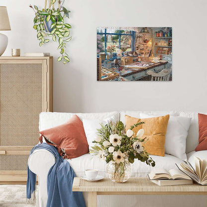 Ravensburger - My Haven No1 The Craft Shed - 1000 piece jigsaw New Version - Good Games