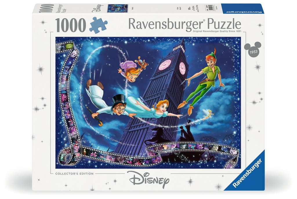 Ravensburger Disney Peter Pan 1000 Piece Jigsaw - New Version - Good Games