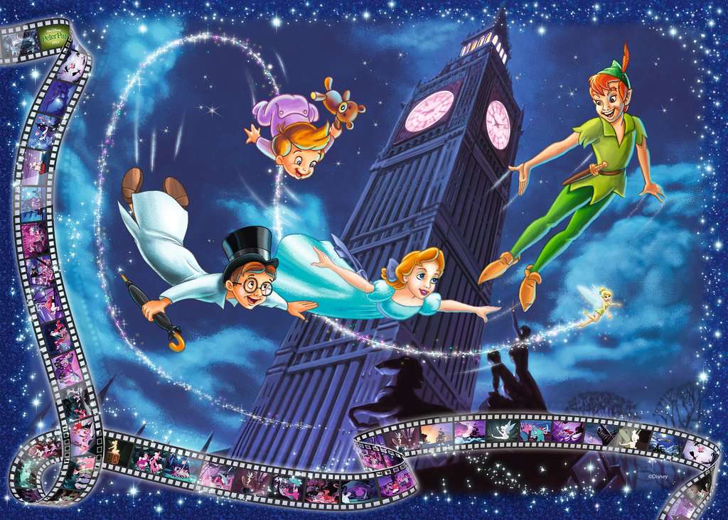 Ravensburger Disney Peter Pan 1000 Piece Jigsaw - New Version - Good Games