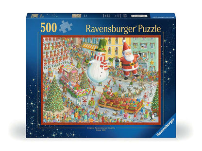 Ravensburger - Here Comes Christmas! Puzzle 500 Piece Jigsaw - Good Games
