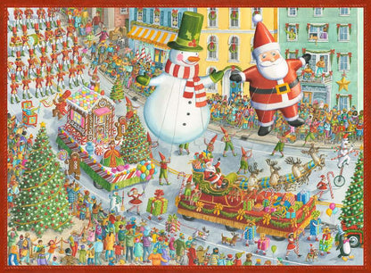 Ravensburger - Here Comes Christmas! Puzzle 500 Piece Jigsaw - Good Games
