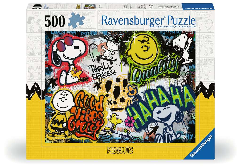 Ravensburger - Peanuts Graffiti 500 Piece Jigsaw - Good Games