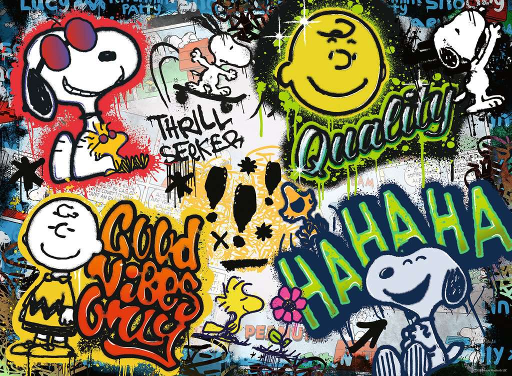 Ravensburger - Peanuts Graffiti 500 Piece Jigsaw - Good Games