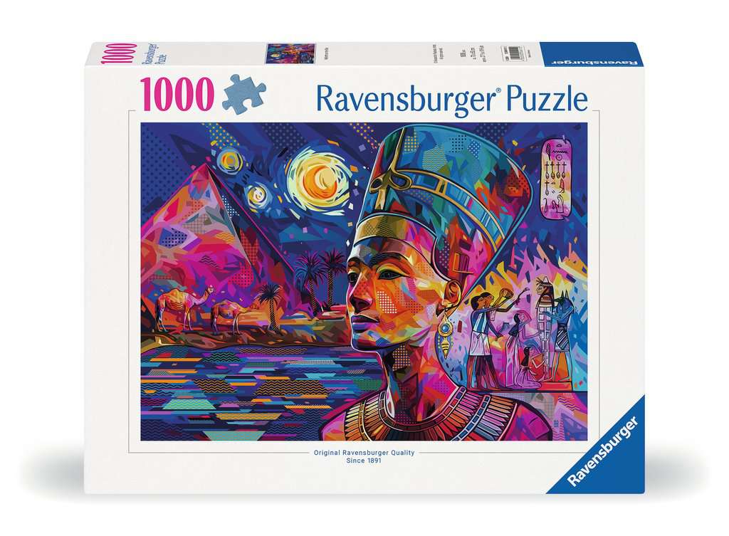 Ravensburger - Nefertiti on the Nile - 1000 piece jigsaw New Version - Good Games