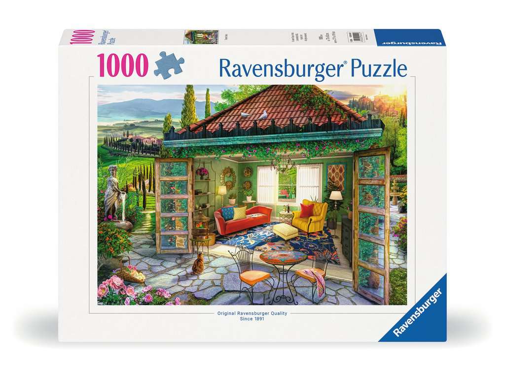 Ravensburger - Tuscan Oasis 1000 Piece Jigsaw (New Version) - Good Games
