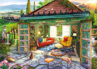 Ravensburger - Tuscan Oasis 1000 Piece Jigsaw (New Version) - Good Games