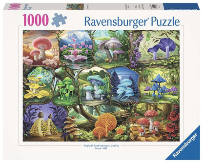 Ravensburger - Beautiful Mushrooms 1000 Piece Jigsaw - New Edition - Good Games