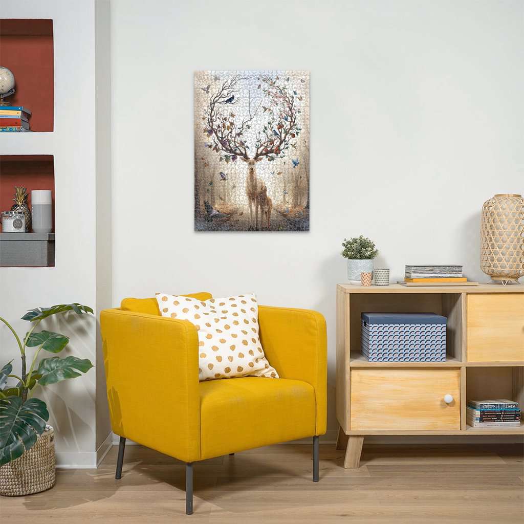 Ravensburger - Magical Deer - 1000 Piece Jigsaw - New Version - Good Games