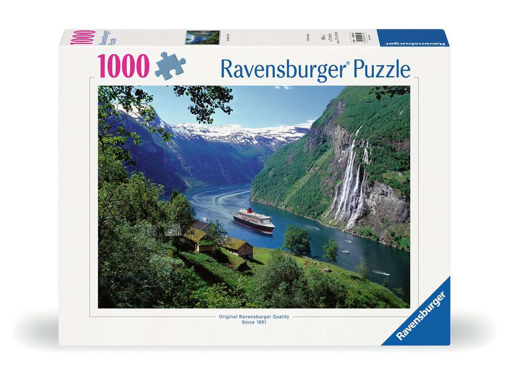 Ravensburger - Norwegian Fjord - 1000 piece jigsaw - Good Games