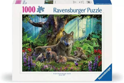 Ravensburger - Family wolves 1000 piece jigsaw
