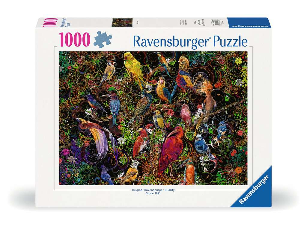 Ravensburger - Birds of Art - 1000 piece jigsaw New Version - Good Games