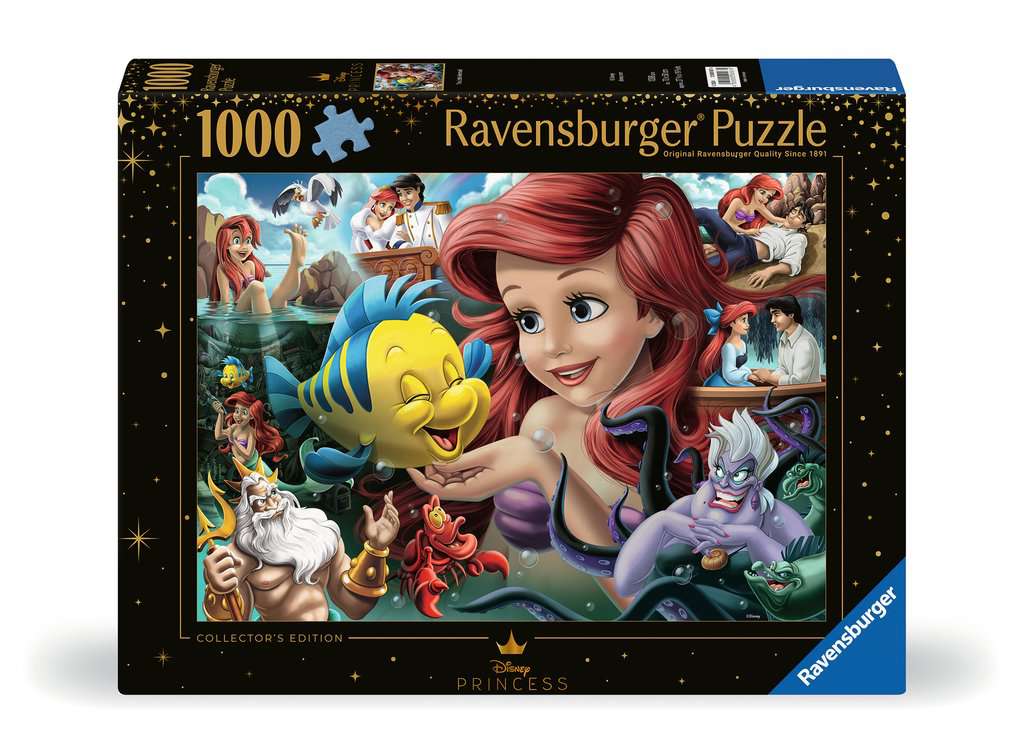 Ravensburger Disney Heroines No3 Ariel 1000 Piece Jigsaw - New Version - Good Games
