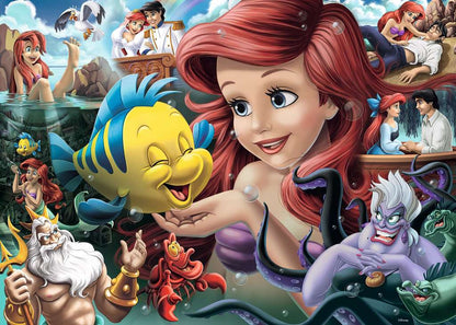 Ravensburger Disney Heroines No3 Ariel 1000 Piece Jigsaw - New Version - Good Games