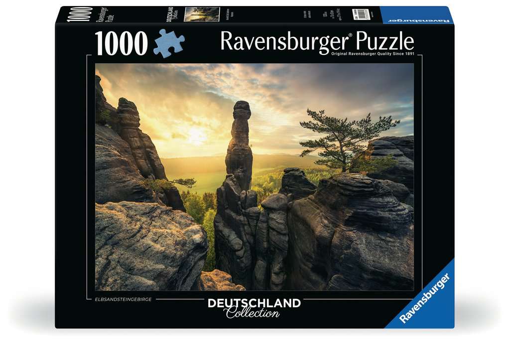 Ravensburger - Monolith Elbe Sandstone Mountains - 1000 piece jigsaw - Good Games