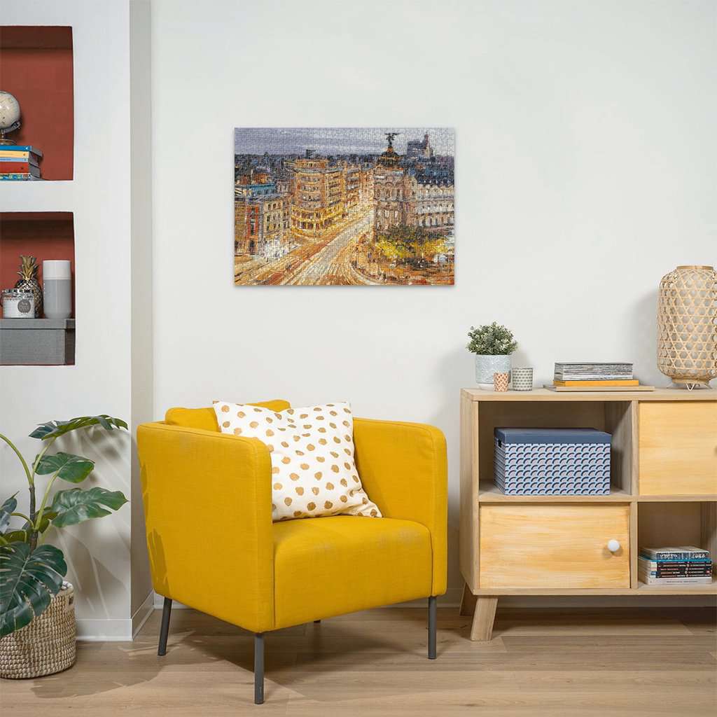 Ravensburger - Gran Va Madrid 1000 Piece Jigsaw - New Version - Good Games