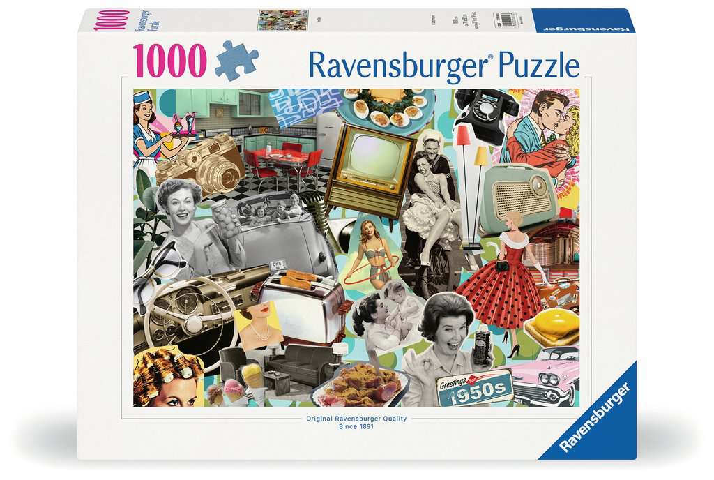 Ravensburger - The 50s - 1000 piece jigsaw - Good Games