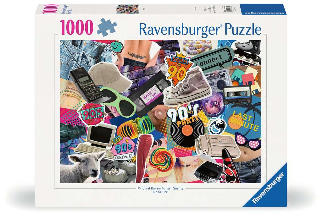 Ravensburger - The 90's - 1000 piece jigsaw - Good Games
