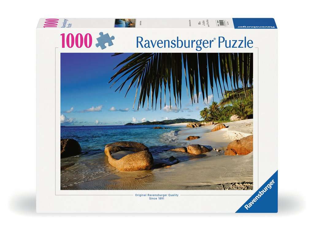 Ravensburger - Under The Palm Trees 1000 Piece Jigsaw - New Version - Good Games