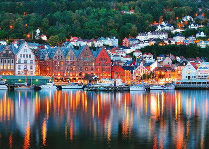 Ravensburger - Bergen Norwegian - 1000 piece jigsaw - Good Games