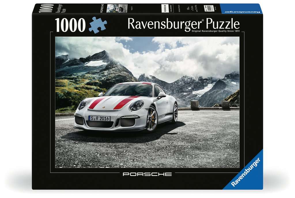 Ravensburger - Porsche 911 R - 1000 Piece Jigsaw - New Version - Good Games