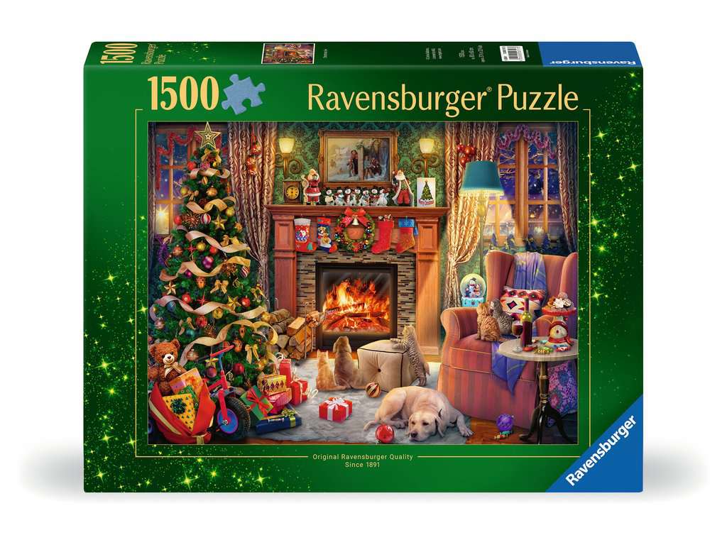 Ravensburger - Christmas Eve Puzzle 1500 Piece Jigsaw - Good Games