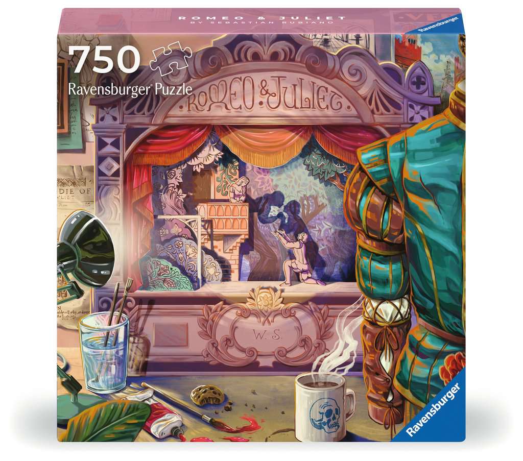 Ravensburger - Art & Soul Romeo & Juliet 750 Piece Jigsaw - Good Games