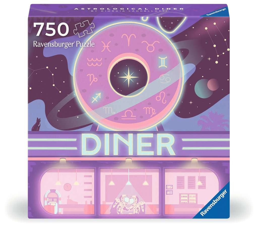 Ravensburger - Art&Soul Astrological Diner 750 Piece Jigsaw - Good Games
